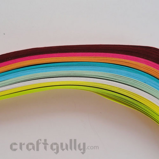 Quilling Strips 7mm Assorted #5