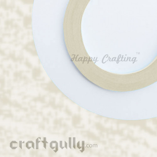 Quilling Strips 2mm Yellow Parchment - 11inch - 100 Strips