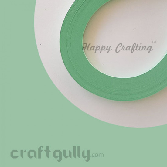 Quilling Strips 2mm Sea Foam Green - 11inch - 100 Strips