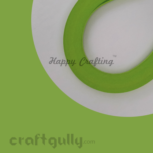 Quilling Strips 2mm - Pistachio #2 - 17inch - 100 Strips