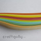 Quilling Strips 10mm Assorted Pastels