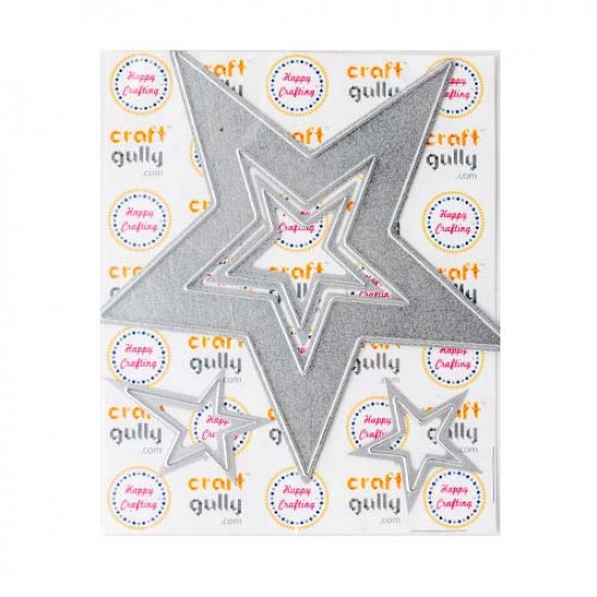 Thin Cut Dies - Star Set of 4