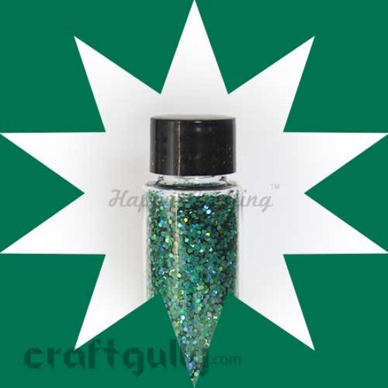 Glitter Large - Hologram Green - 30ml
