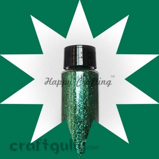 Glitter Fine - Emerald Green - 30ml