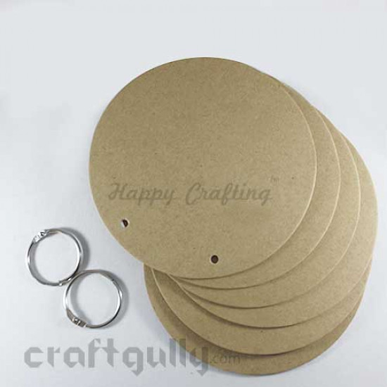 Chipboard Album Kit - Round Chipboard Album Kit - Round