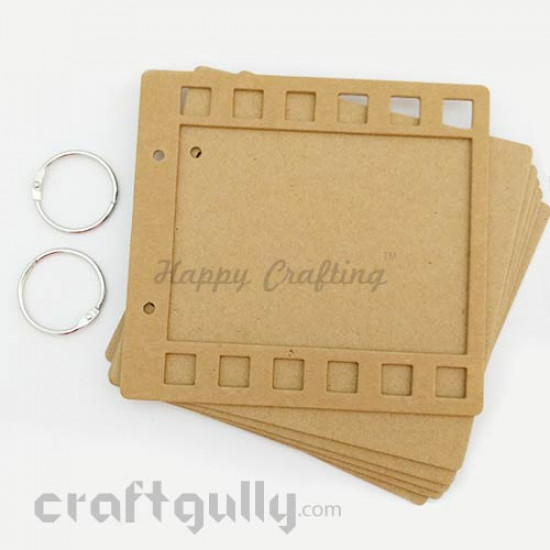 Chipboard Album Kit - Film Strip Chipboard Album Kit - Film Strip