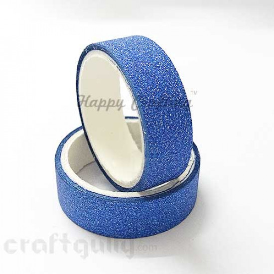 Shimmer Tapes 15mm - Royal Blue - Pack of 1