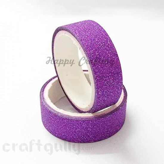 Shimmer Tapes 15mm - Purple - Pack of 1