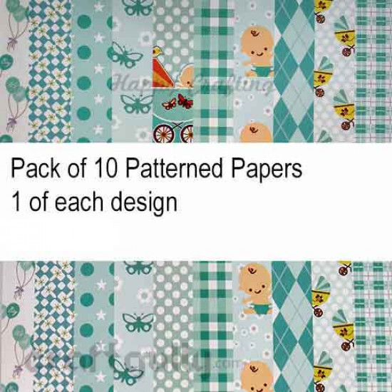 Pattern Paper 6x6 - Kiddie Time - Pack of 10
