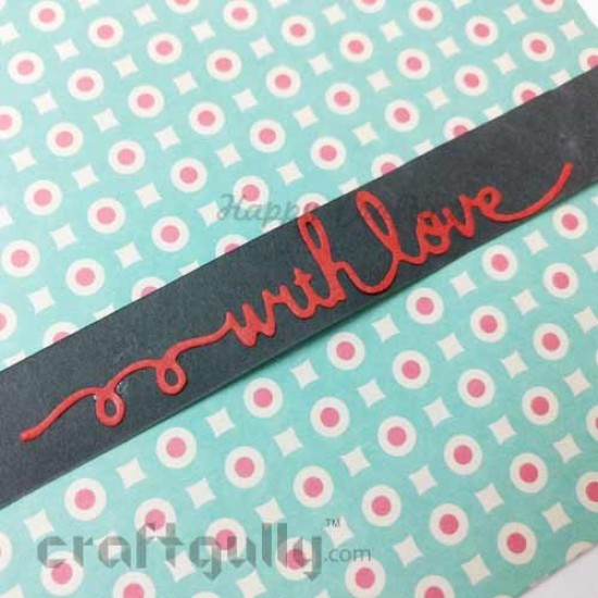 Dies - Metal - Sentiments #1 - Set of 4 Dies - Metal - Sentiments #1 - Set of 4