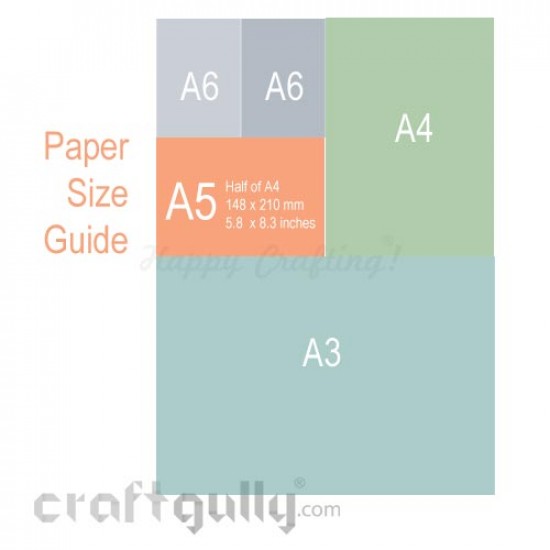 Paper Elements A5 - School Days - 4 sheets