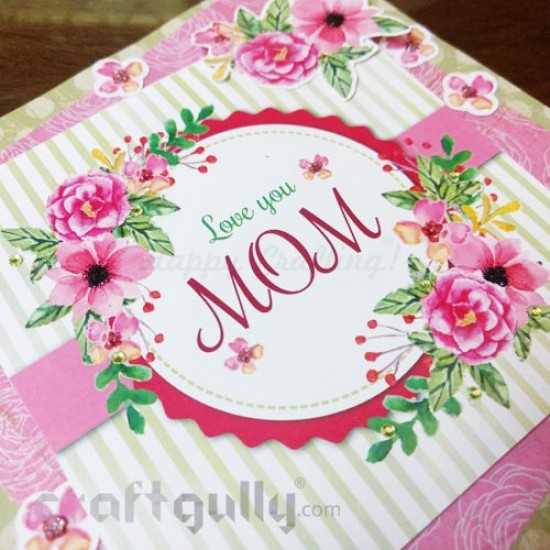 Paper Elements A5 - Love You Mom - Pack of 4 Sheets