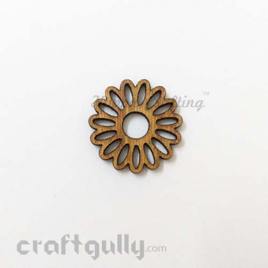 MDF Elements #9 - Flower - Pack of 2