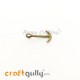 Charms / Elements 30mm Metal - Marine Anchor #3 - Bronze - Pack of 1 Charms / Elements 30mm Metal - Marine Anchor #3 - Bronze - Pack of 1