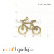Charms / Elements 31mm Metal - Travel Bicycle - Bronze - Pack of 1 Charms / Elements 31mm Metal - Travel Bicycle - Bronze - Pack of 1