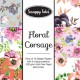 Pattern Papers 8x8 - Floral Corsage - Pack of 12