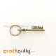 Charms / Elements 51.5mm Metal - Key #4 - Bronze - Pack of 1 Charms / Elements 51.5mm Metal - Key #4 - Bronze - Pack of 1