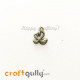 Charms / Elements 15mm Metal - Swans #1 - Bronze - Pack of 2 Charms / Elements 15mm Metal - Swans #1 - Bronze - Pack of 2