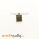 Charms / Elements 15mm Metal - Sewing Thread - Bronze - Pack of 1 Charms / Elements 15mm Metal - Sewing Thread - Bronze - Pack of 1