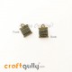 Charms / Elements 15mm Metal - Sewing Thread - Bronze - Pack of 1 Charms / Elements 15mm Metal - Sewing Thread - Bronze - Pack of 1