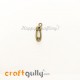 Charms / Elements 19mm Metal - Sewing Safety Pins - Bronze - Pack of 2 Charms / Elements 19mm Metal - Sewing Safety Pins - Bronze - Pack of 2