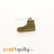 Charms / Elements 19.5mm Metal - Shoes #4 - Bronze - Pack of 1 Charms / Elements 19.5mm Metal - Shoes #4 - Bronze - Pack of 1