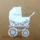 Dies - Metal - Baby Pram - Pack of 1