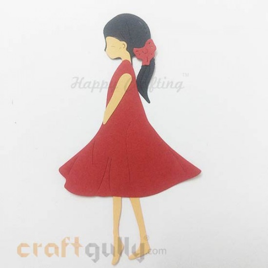 Thin Cut Dies - Silhouette Girl - Set of 7