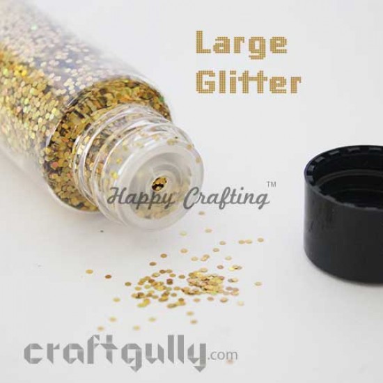 Glitter Large - Emerald Green - 30ml