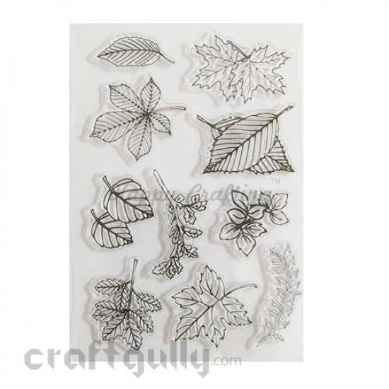 Clear Stamps #1 - 4x6 Inch - Leaves
