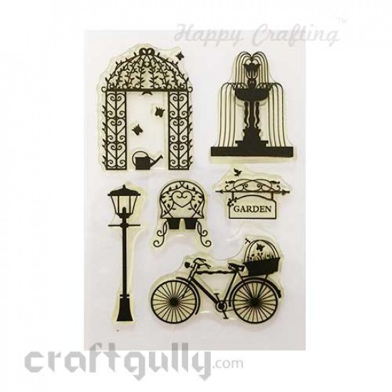 Clear Stamps #14 - 4x6 Inch - Park