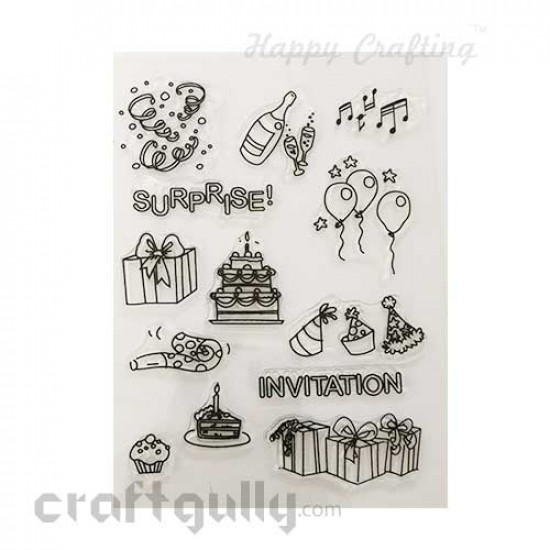 Clear Stamps #16 - 6x8 Inch - Surprise
