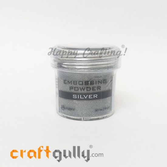 Embossing Powder - Rangers Silver - 0.63oz