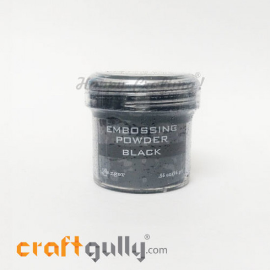 Embossing Powder - Rangers Black - 0.56oz