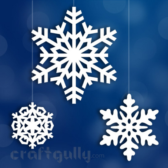 Free Paper Snowflakes eTemplate