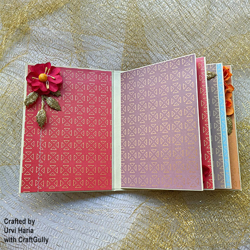 DIY Floral Mini Album Project