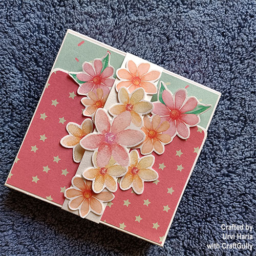 DIY Floral Mini Album Project